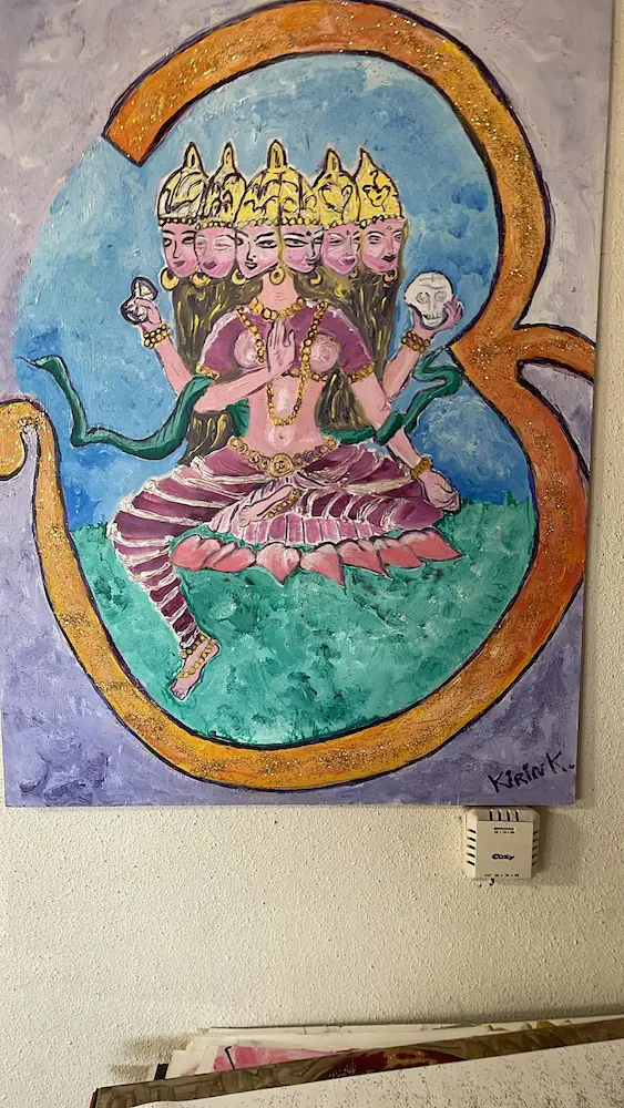 Deities goddess 6th chakra